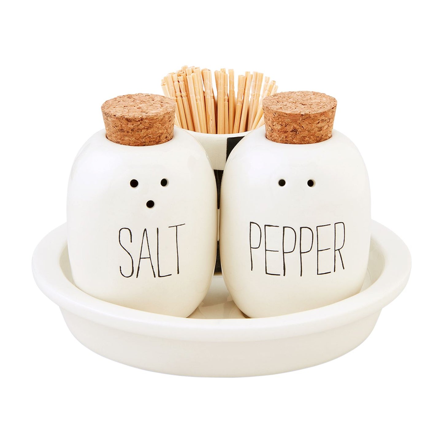 Mudpie Salt & Pepper Toothpick Set