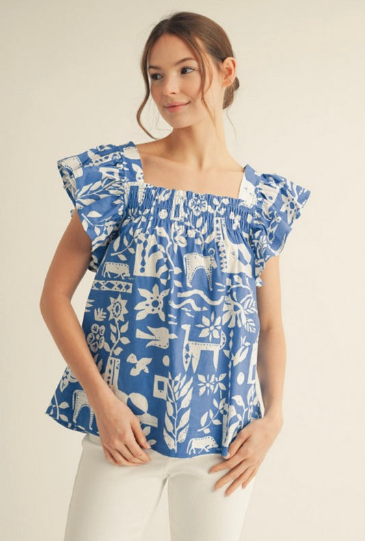 Somewhere Tropical Top