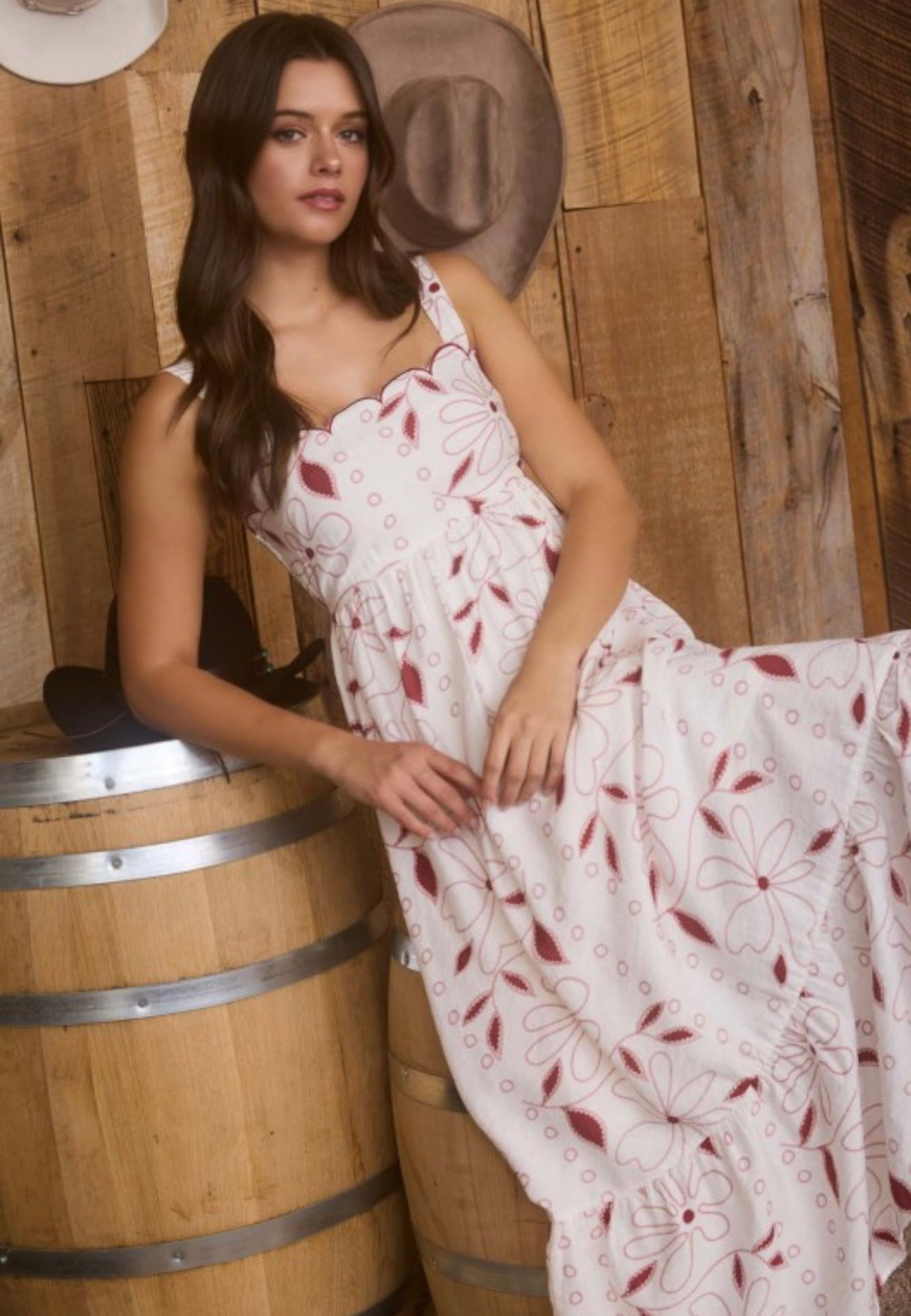 Take Me Away Dress Red