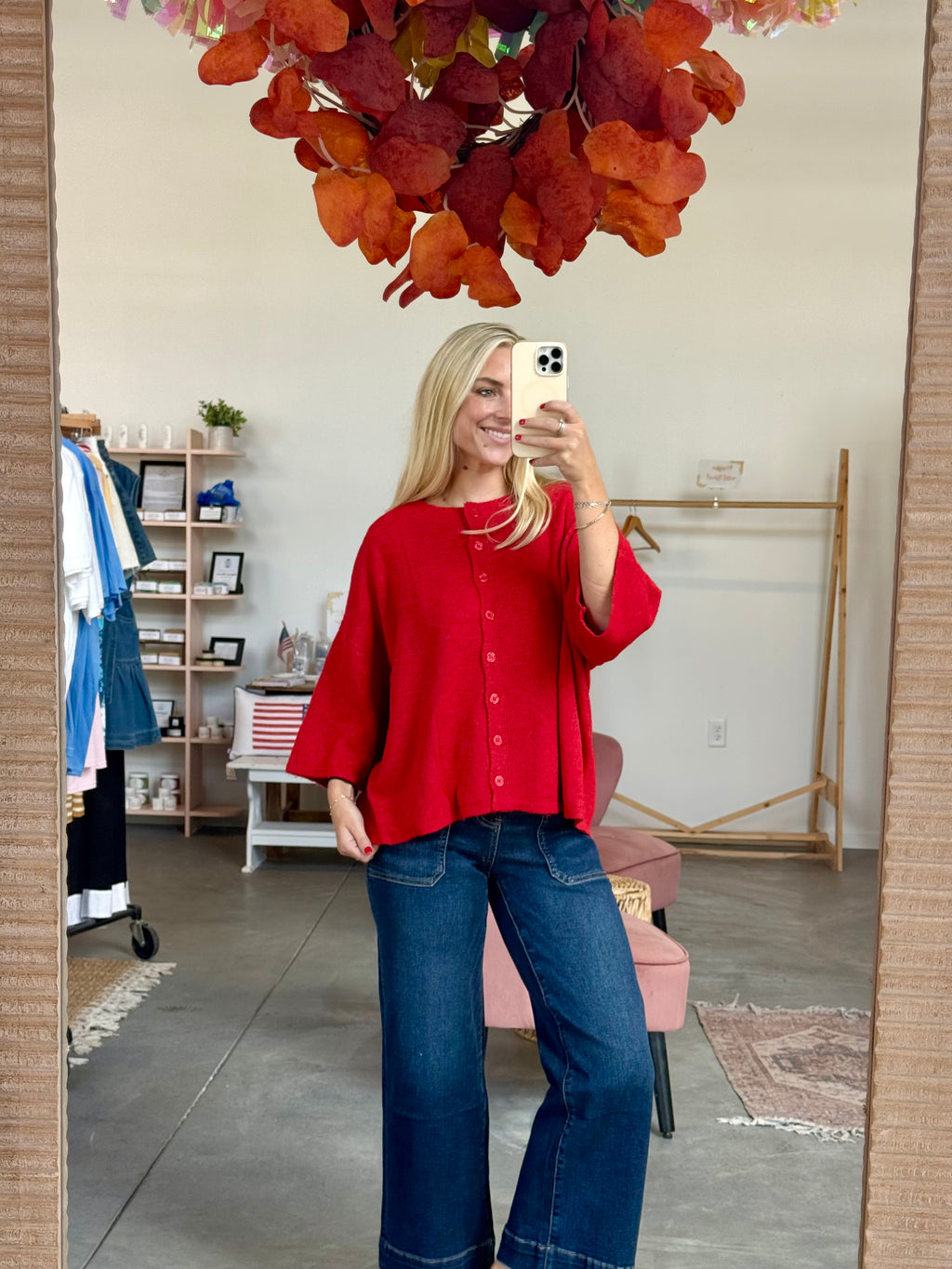 Amy Sweater Ruby