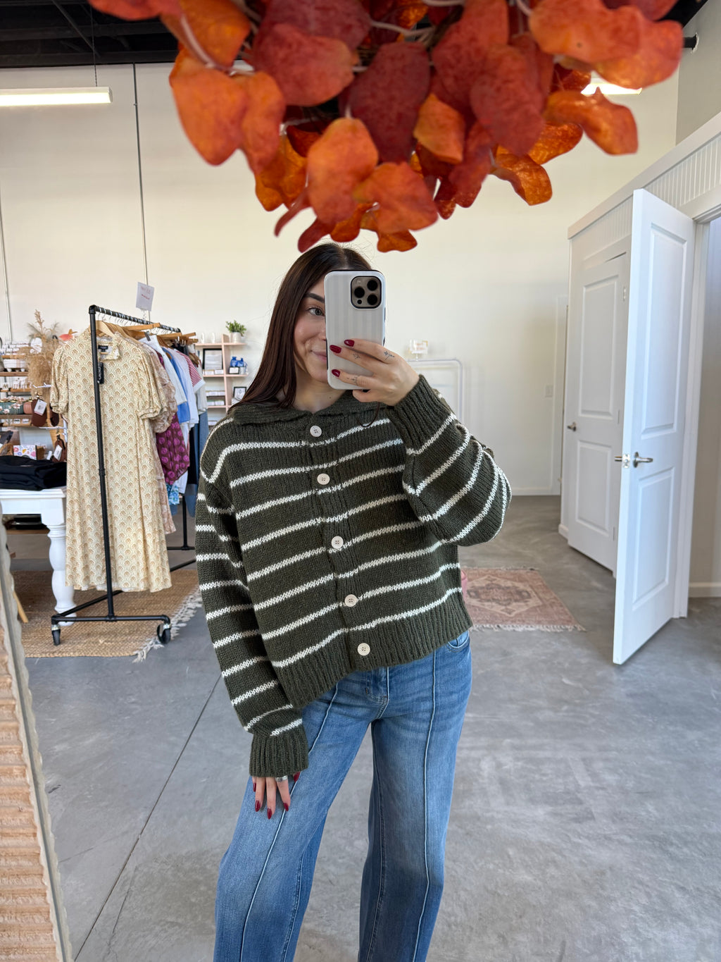 Blakely Cardigan - Olive