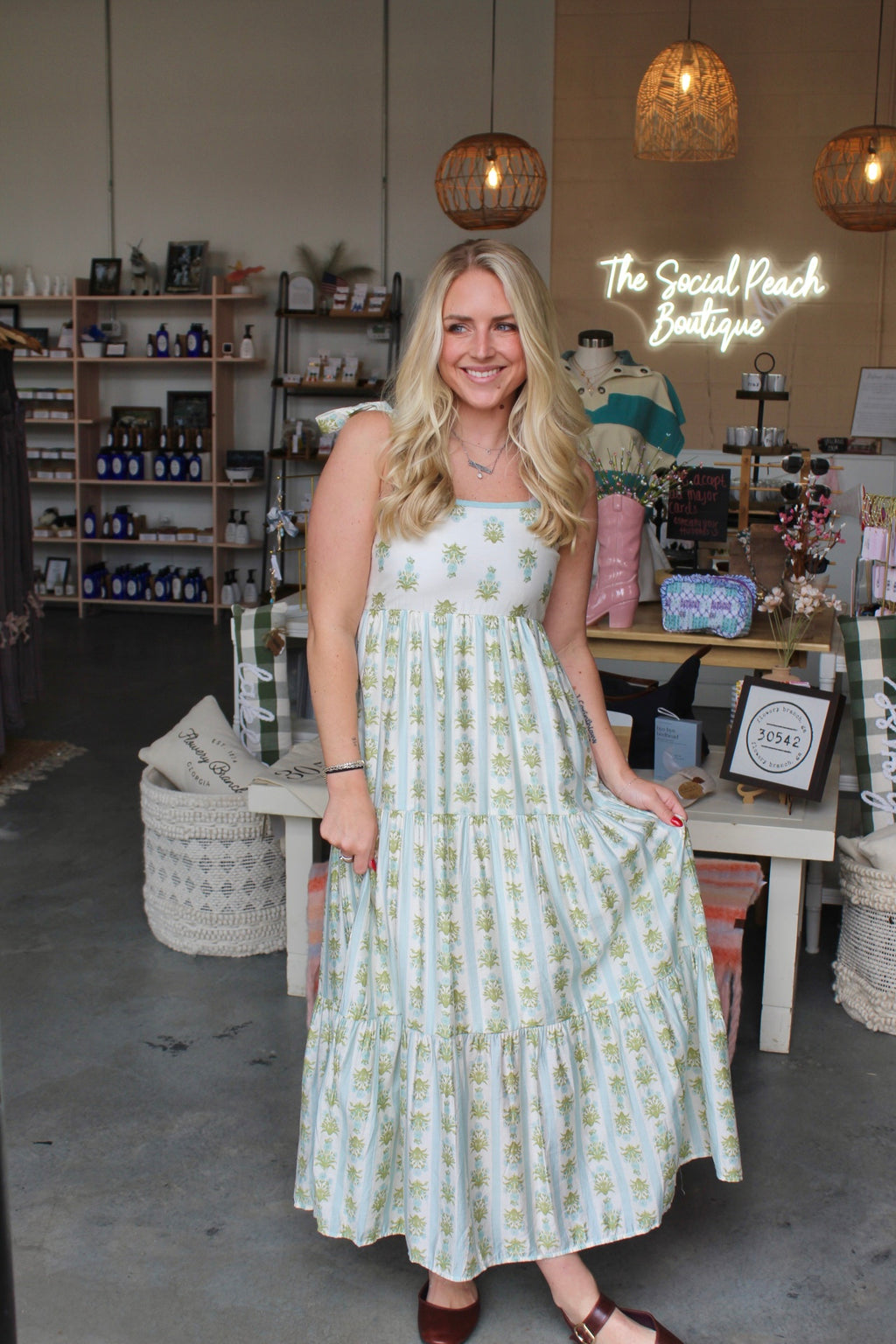 Flower Child Midi Dress