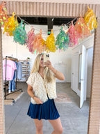 Romantic Stroll Blouse Peach