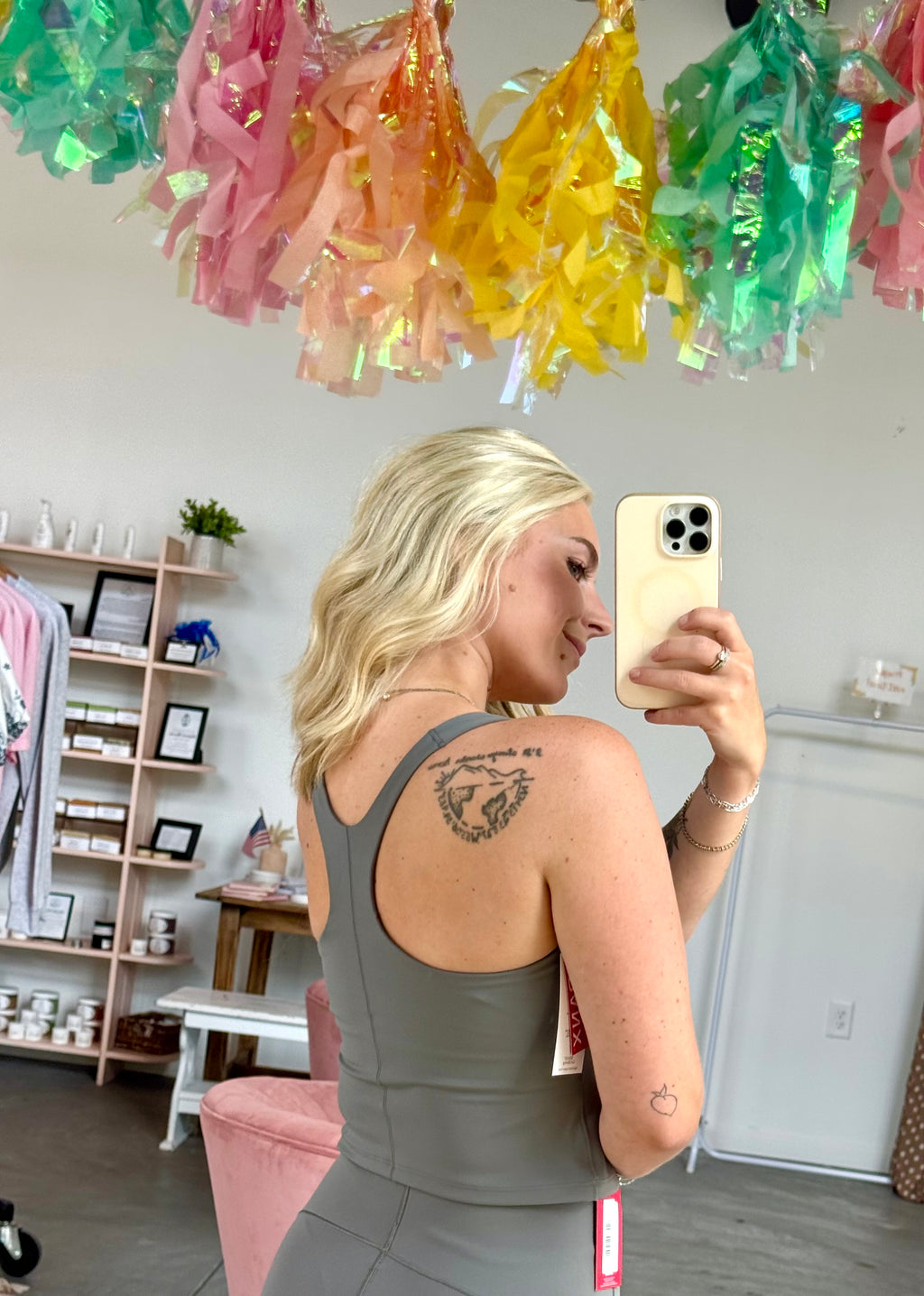 SPANX Boostup High Neck Tank