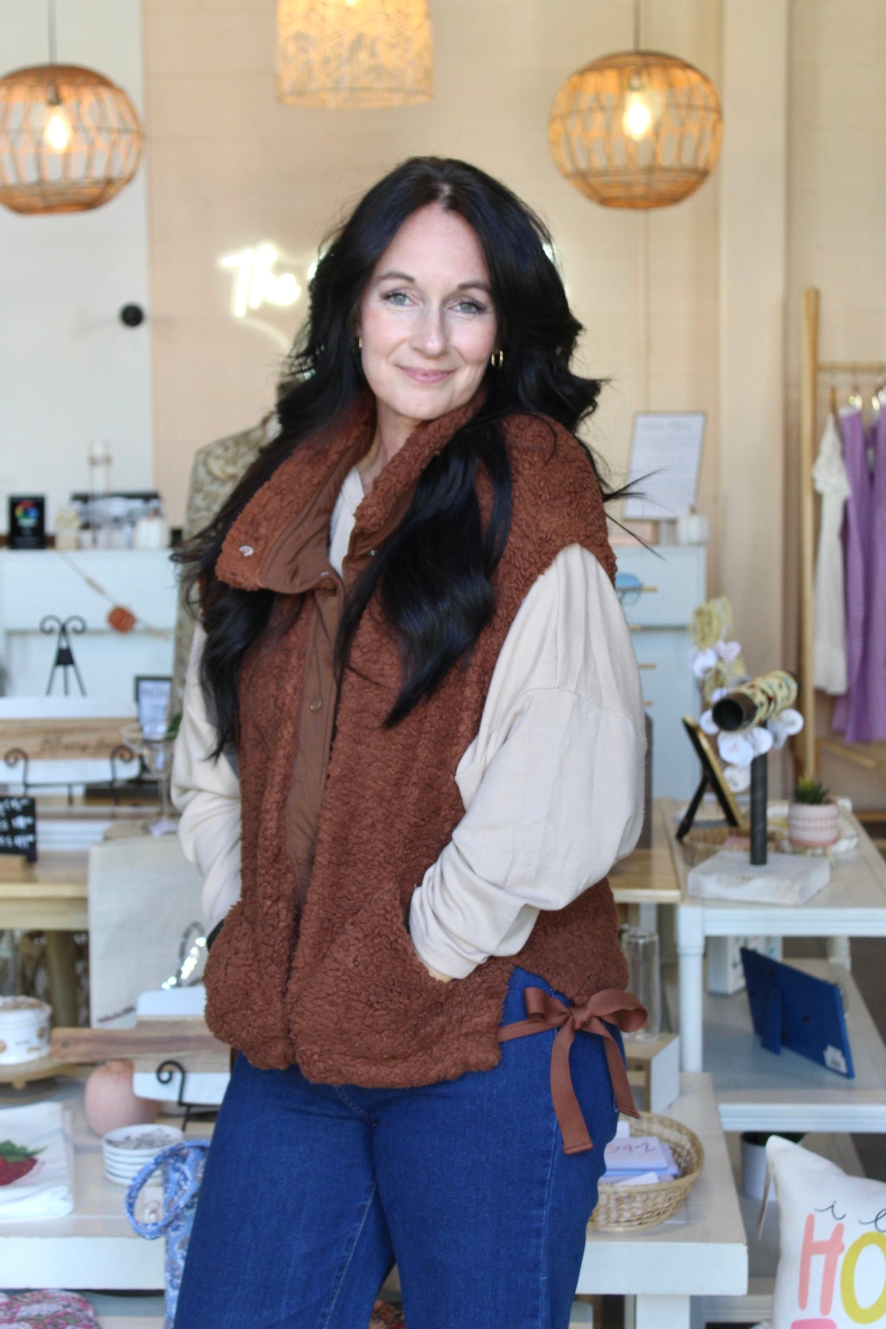 Chocolate Latte Vest