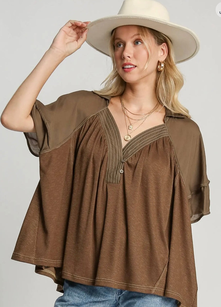 Kenzie Top Chocolate