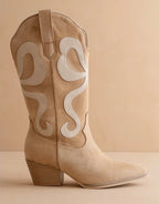 Bowie Almond Boots