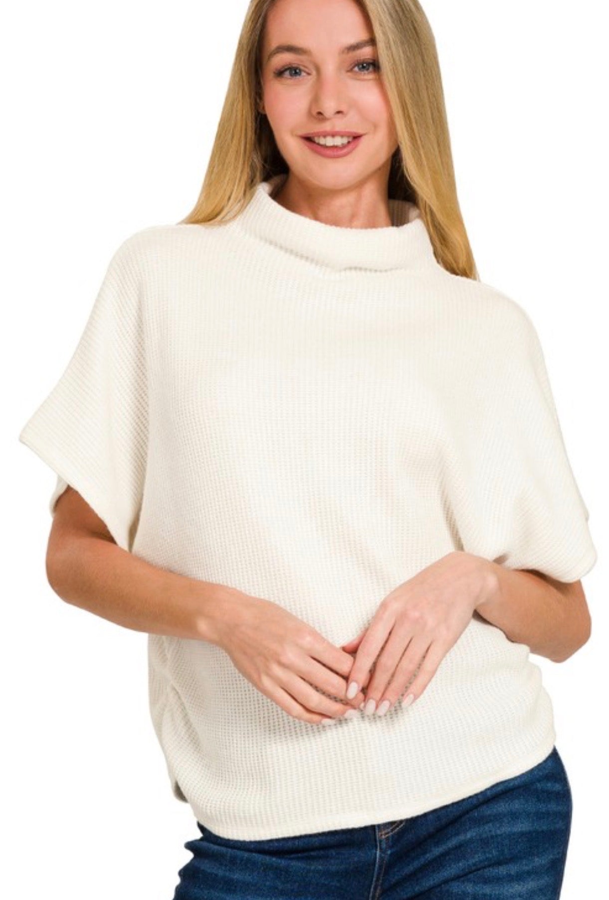 Becca Mockneck Ivory