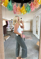 Black Denim Pants