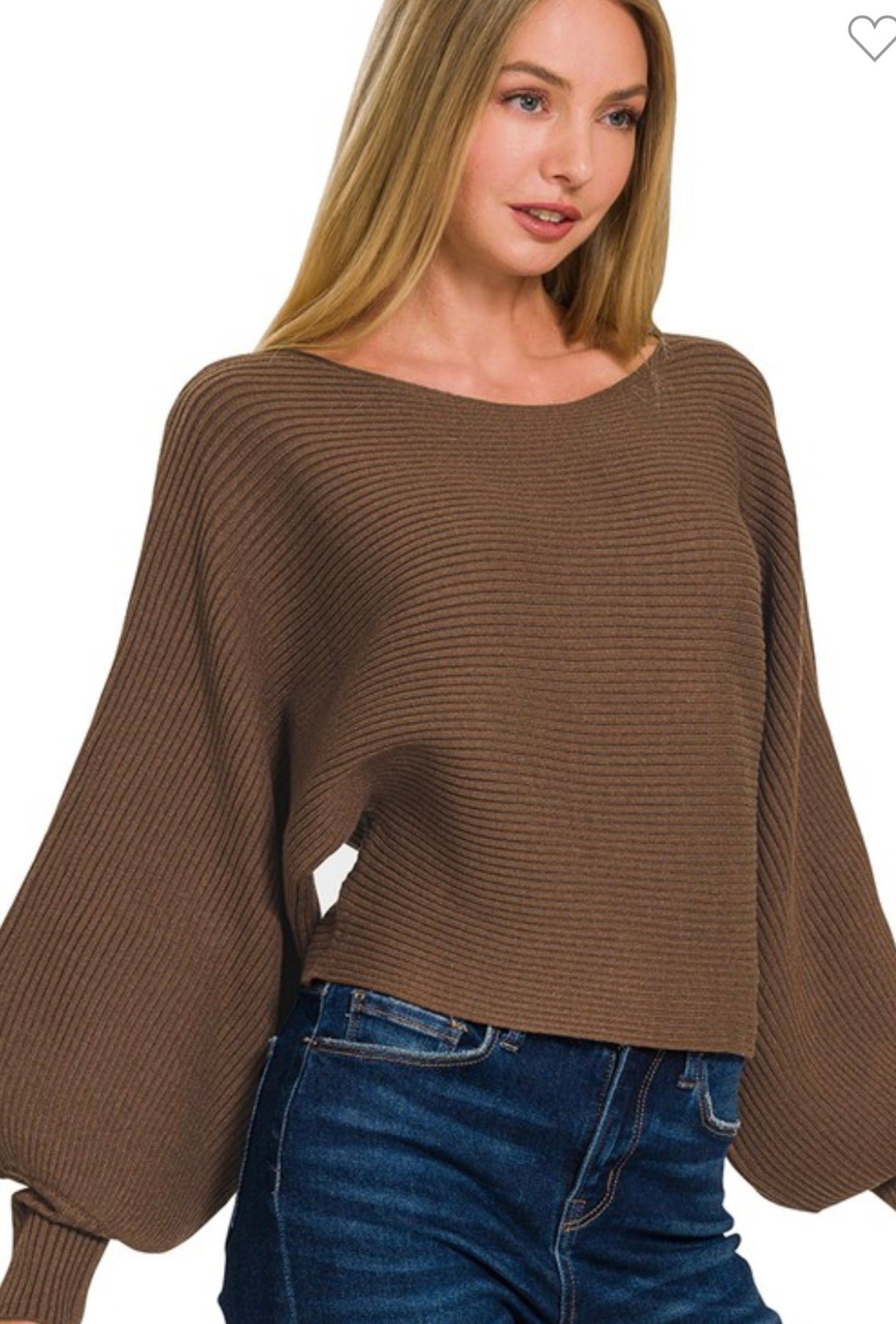 Cold Nights Sweater Brown