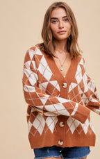 Cinnamon Latte Caridgan