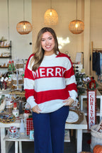 Merry Sweater Red