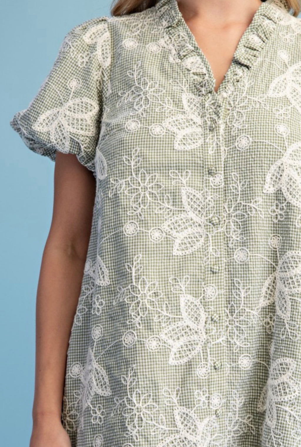 Matcha Mini Dress