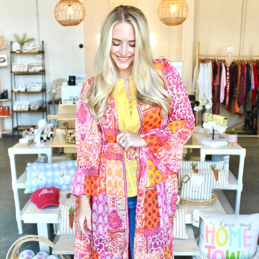 Pink Skies Kimono