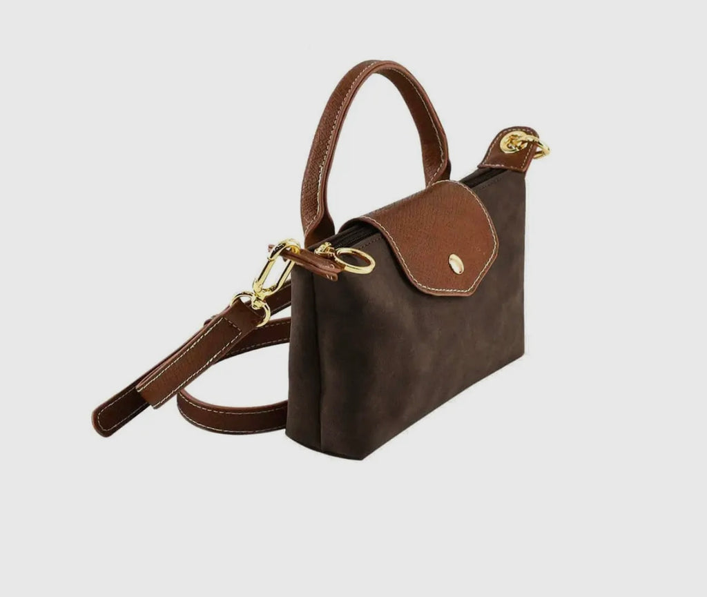 Brown Mini Crossbody