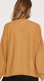 Latte Run Top