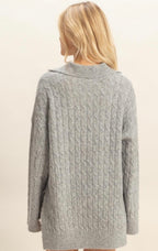 Cozy Nights Sweater Gray