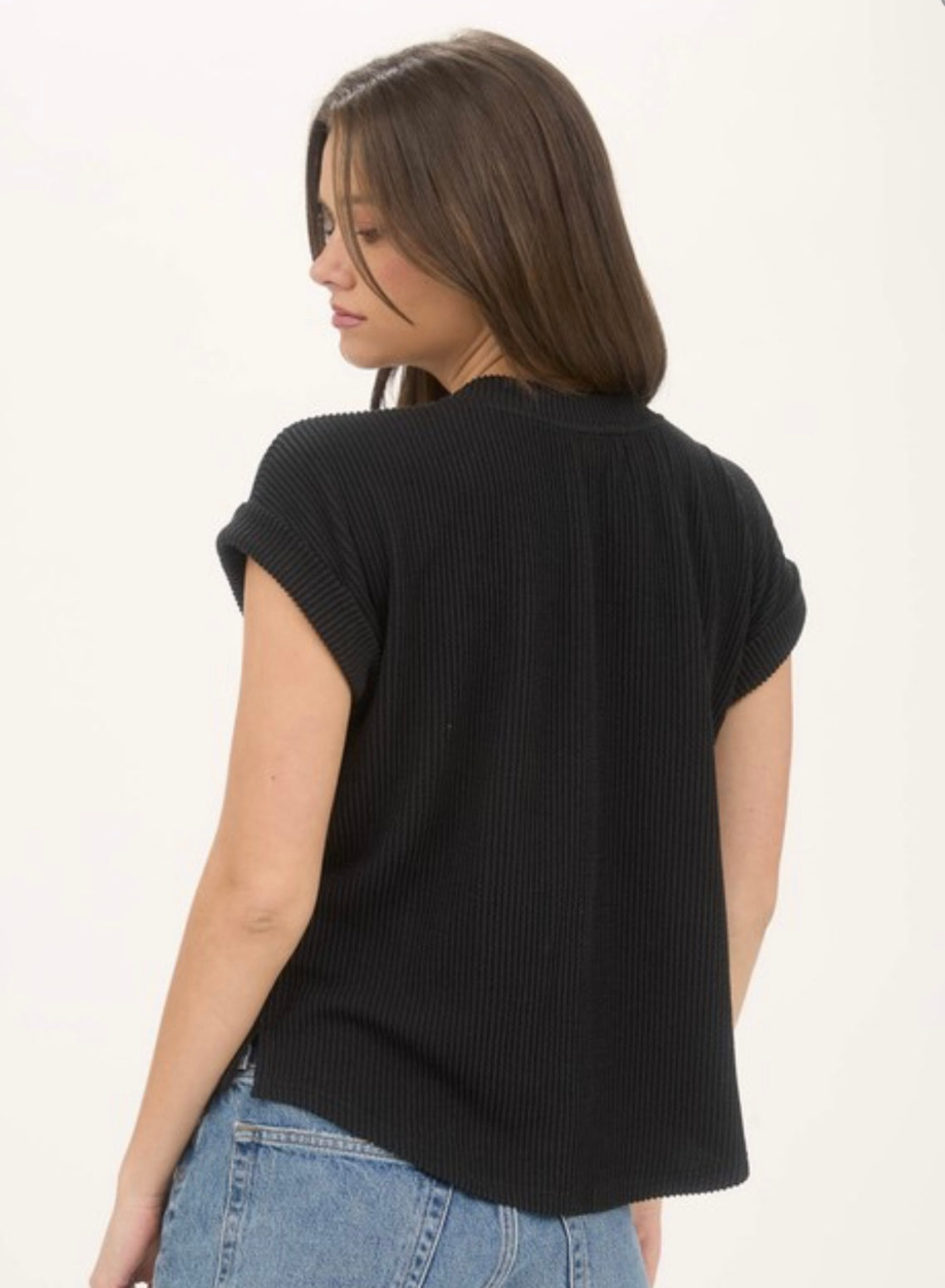 Georgia Ribbed Tee