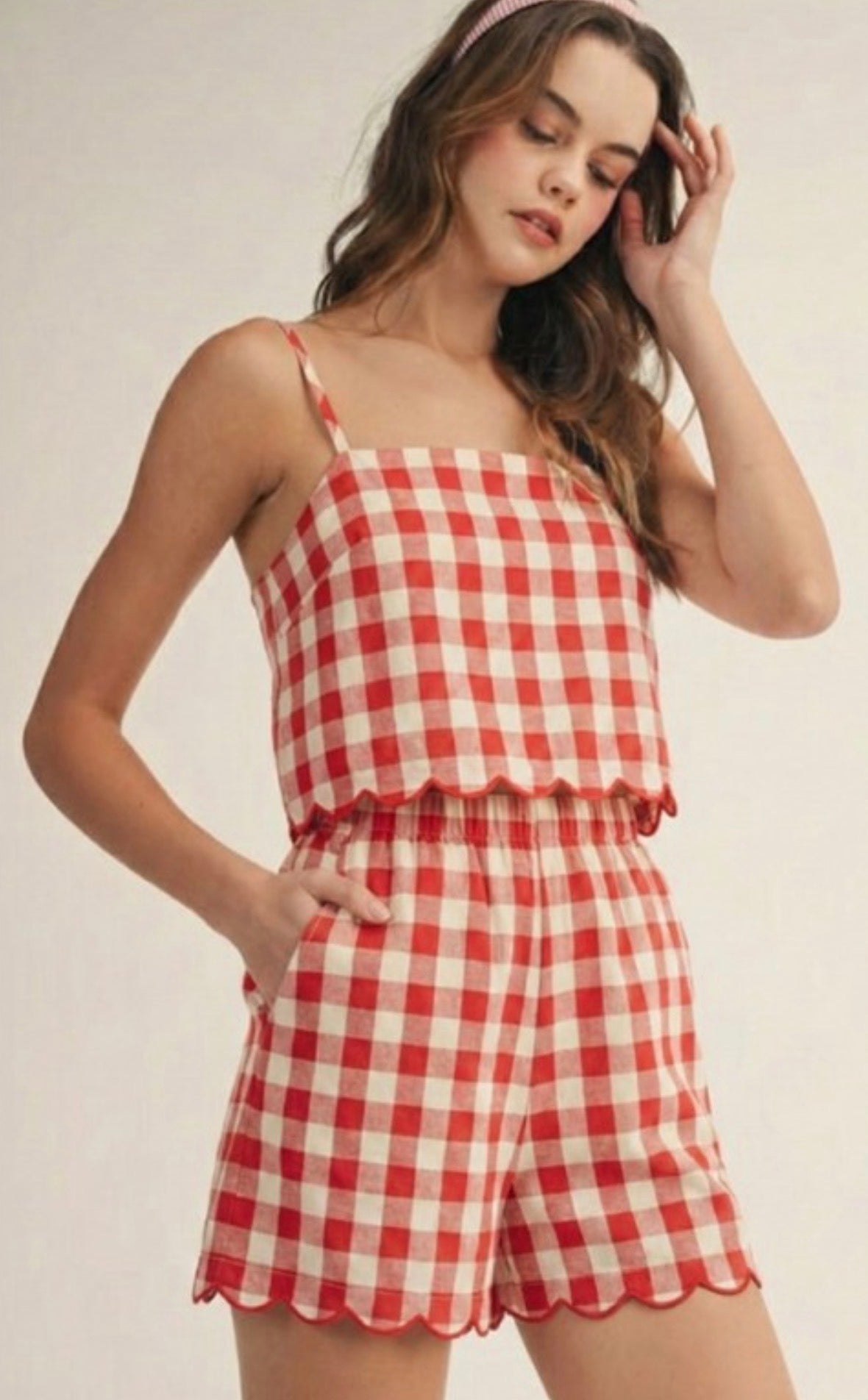 Strawberry Wine Romper