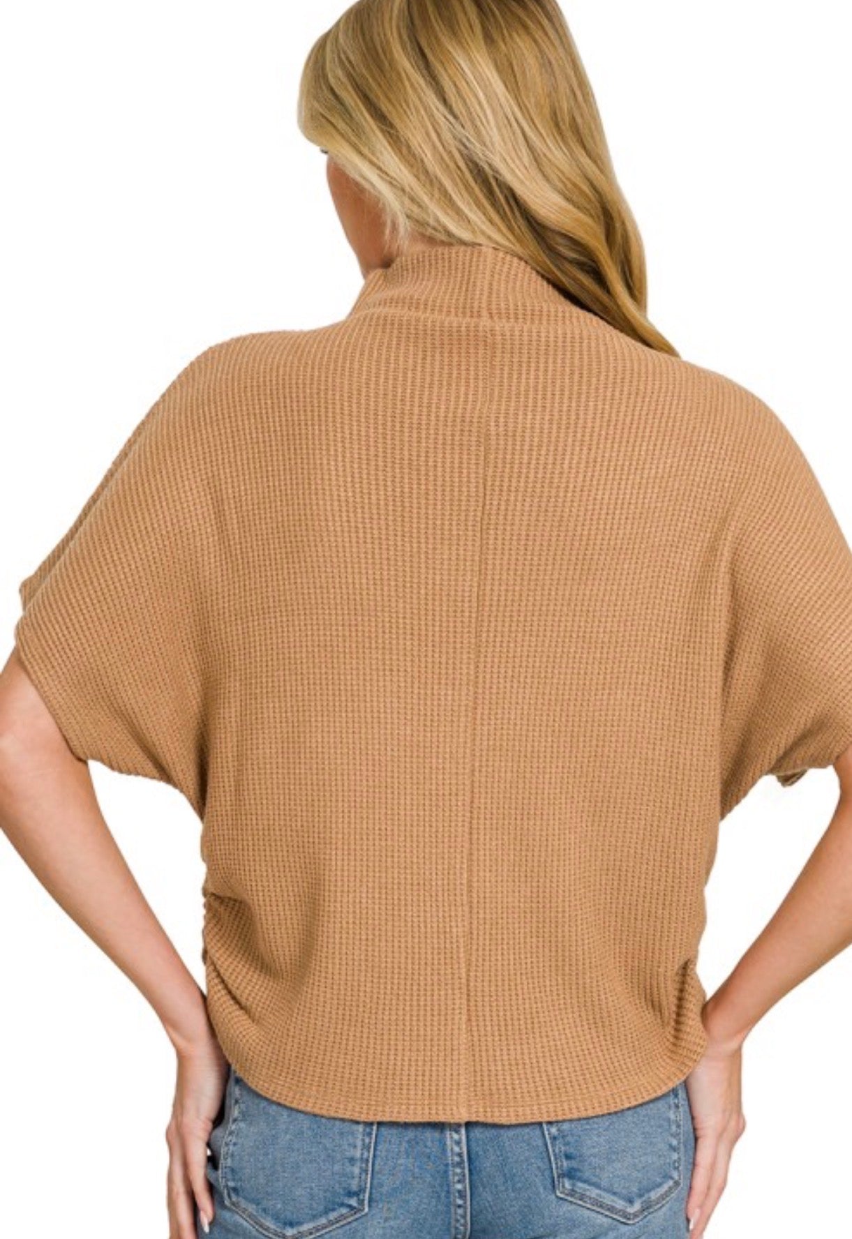 Becca Mockneck Camel