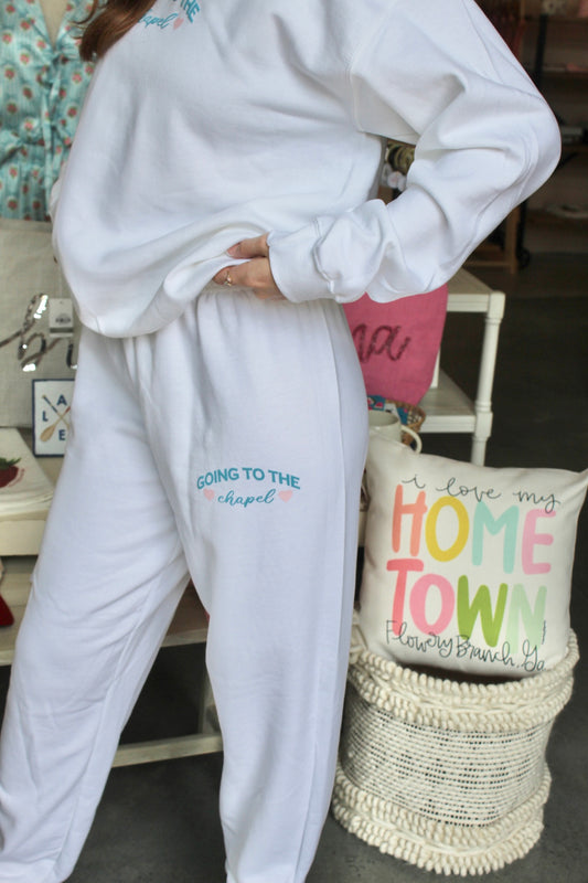 Chapel Sweatpants White