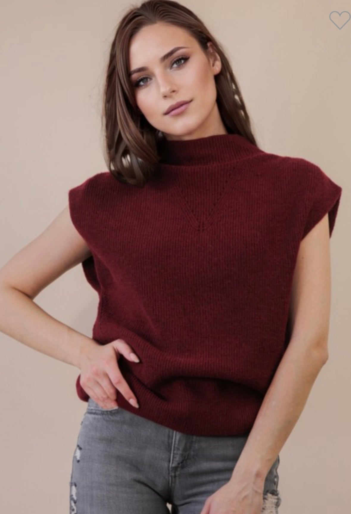 Made for you top Red