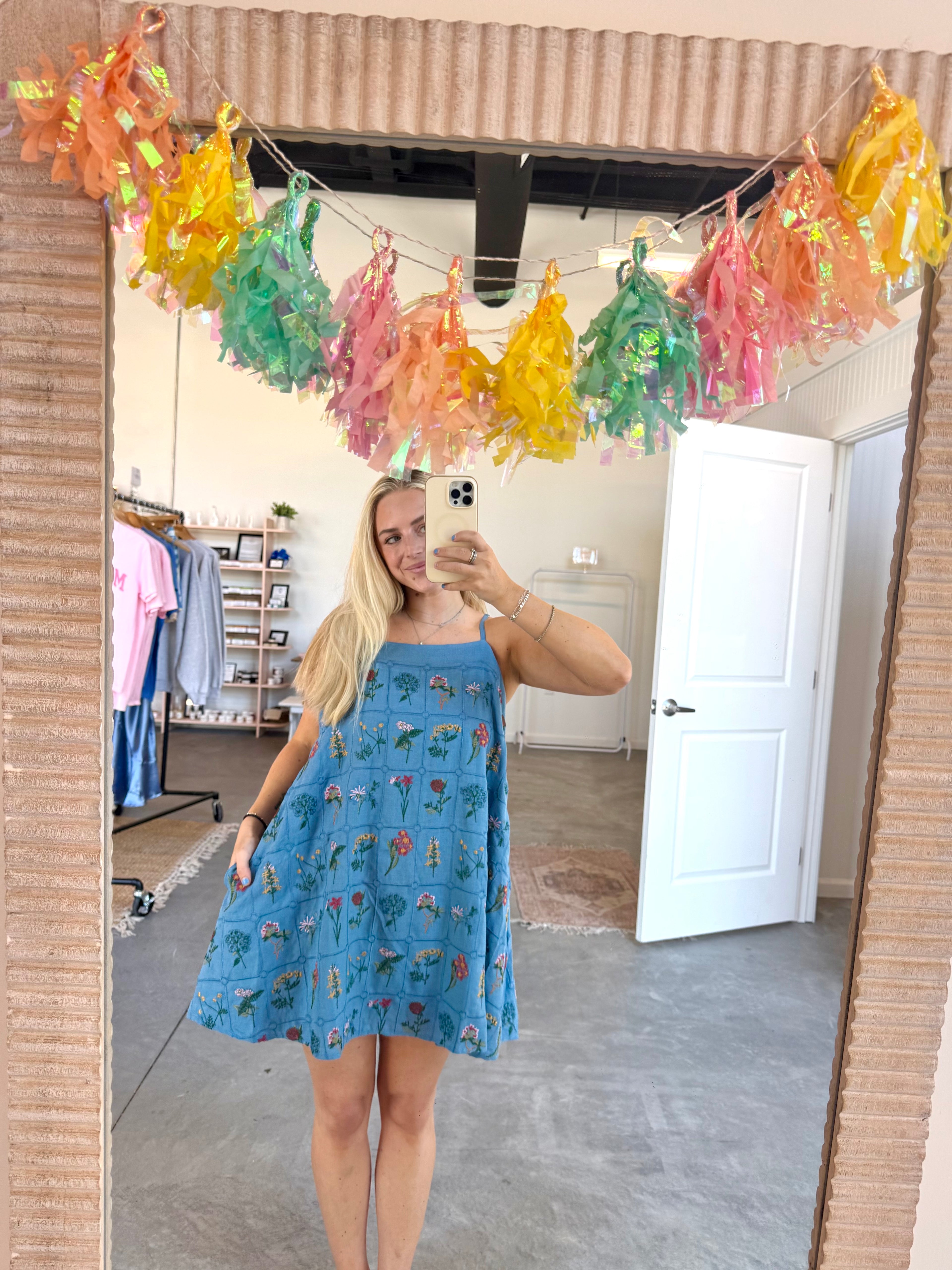 Field Of Dreams Mini Dress