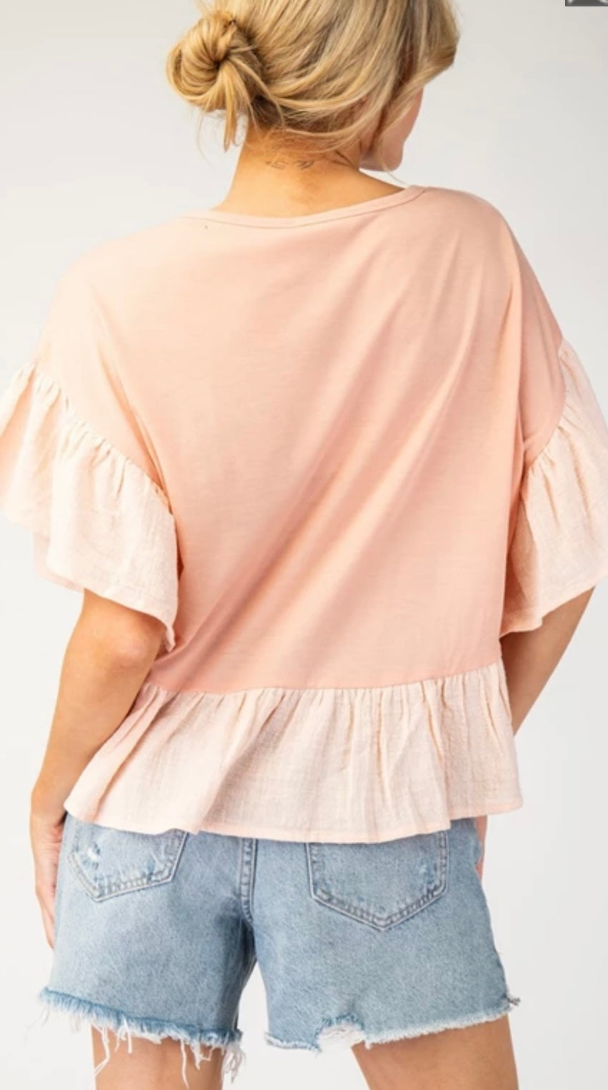 So Peachy Top