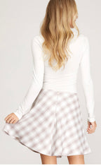 Autumn Date Skirt Mocha