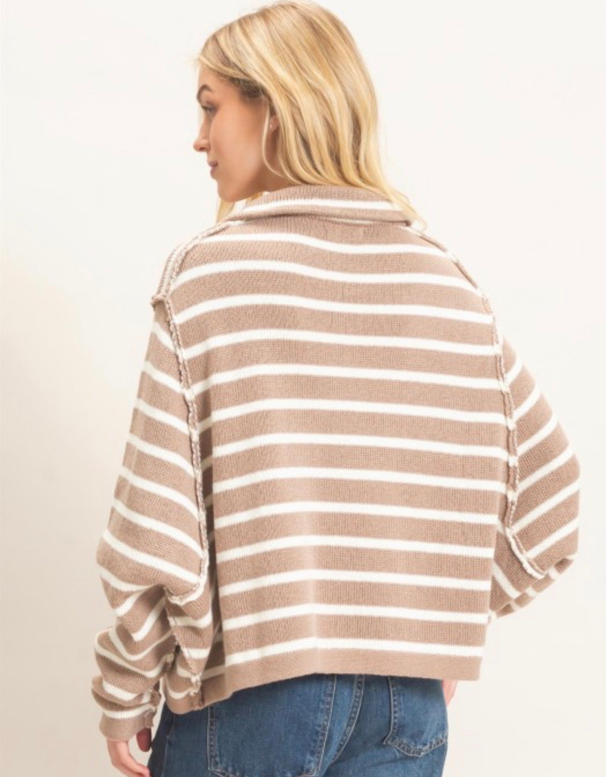 Kayden Cardi Taupe