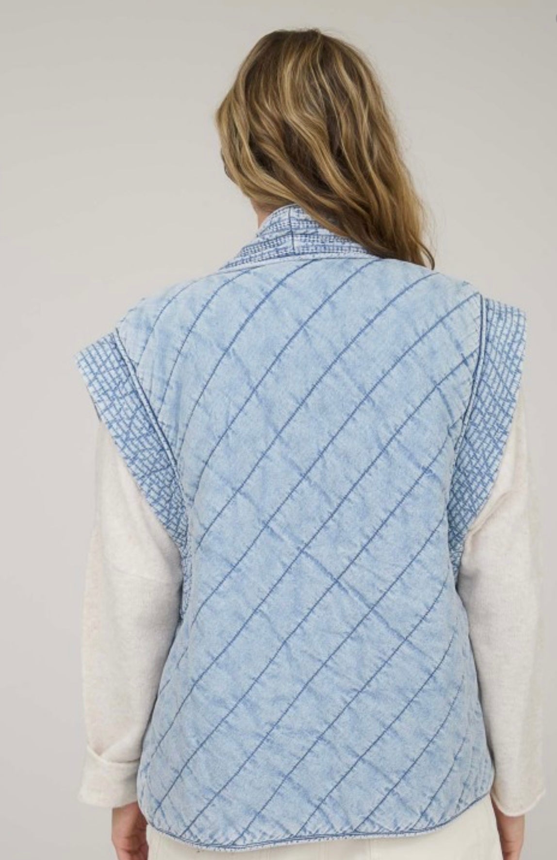 Quilted Shaw Vest