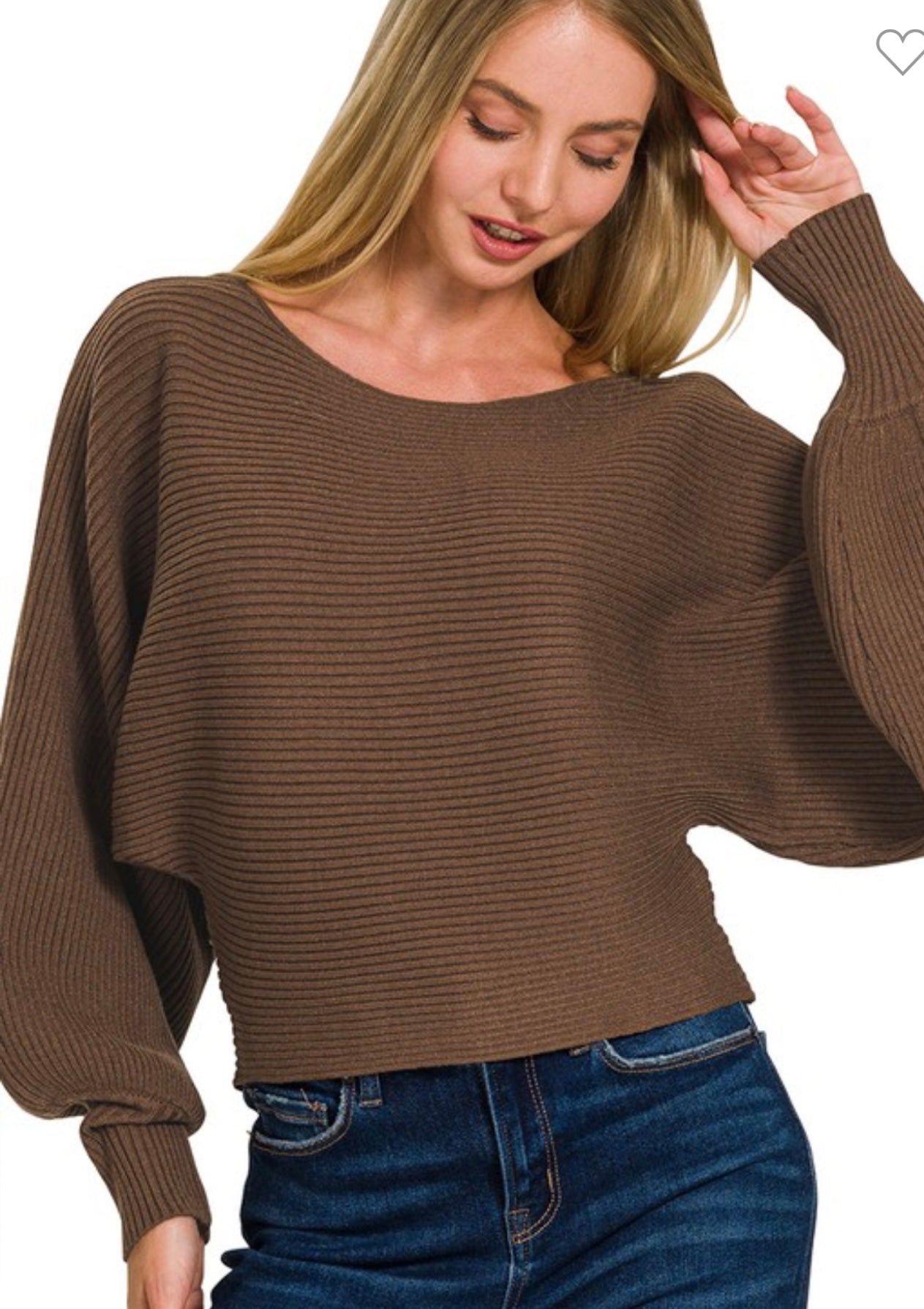 Cold Nights Sweater Brown