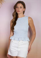 Clara Top Blue