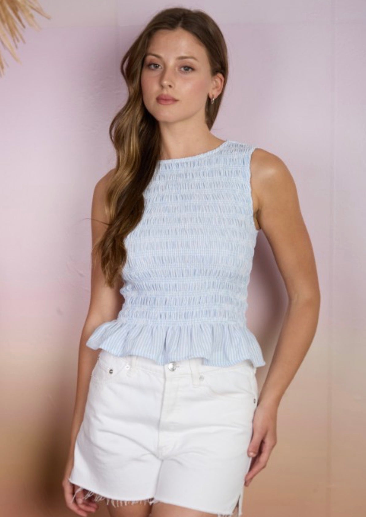 Clara Top Blue