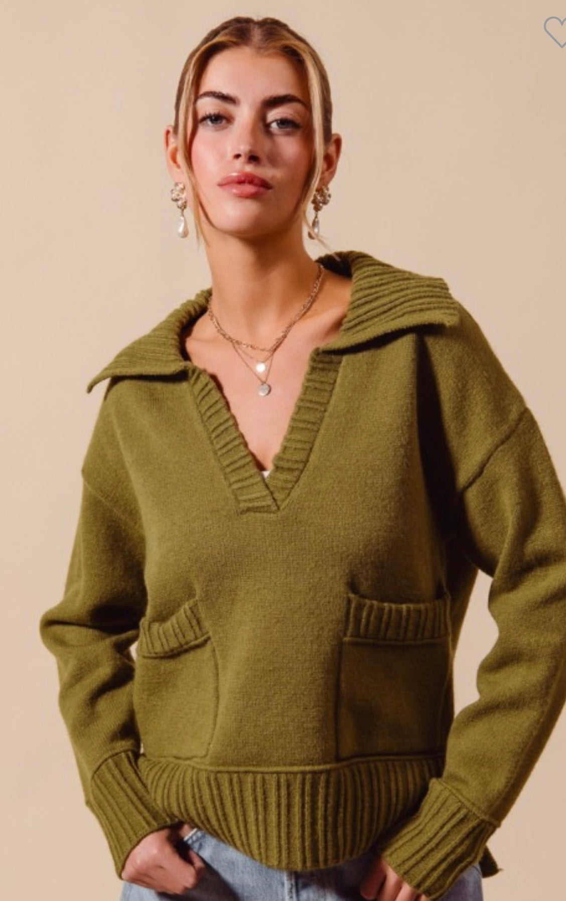 Taylor Sweater Olive