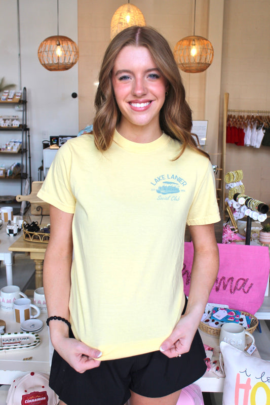 Lake Lanier Social Club Tee