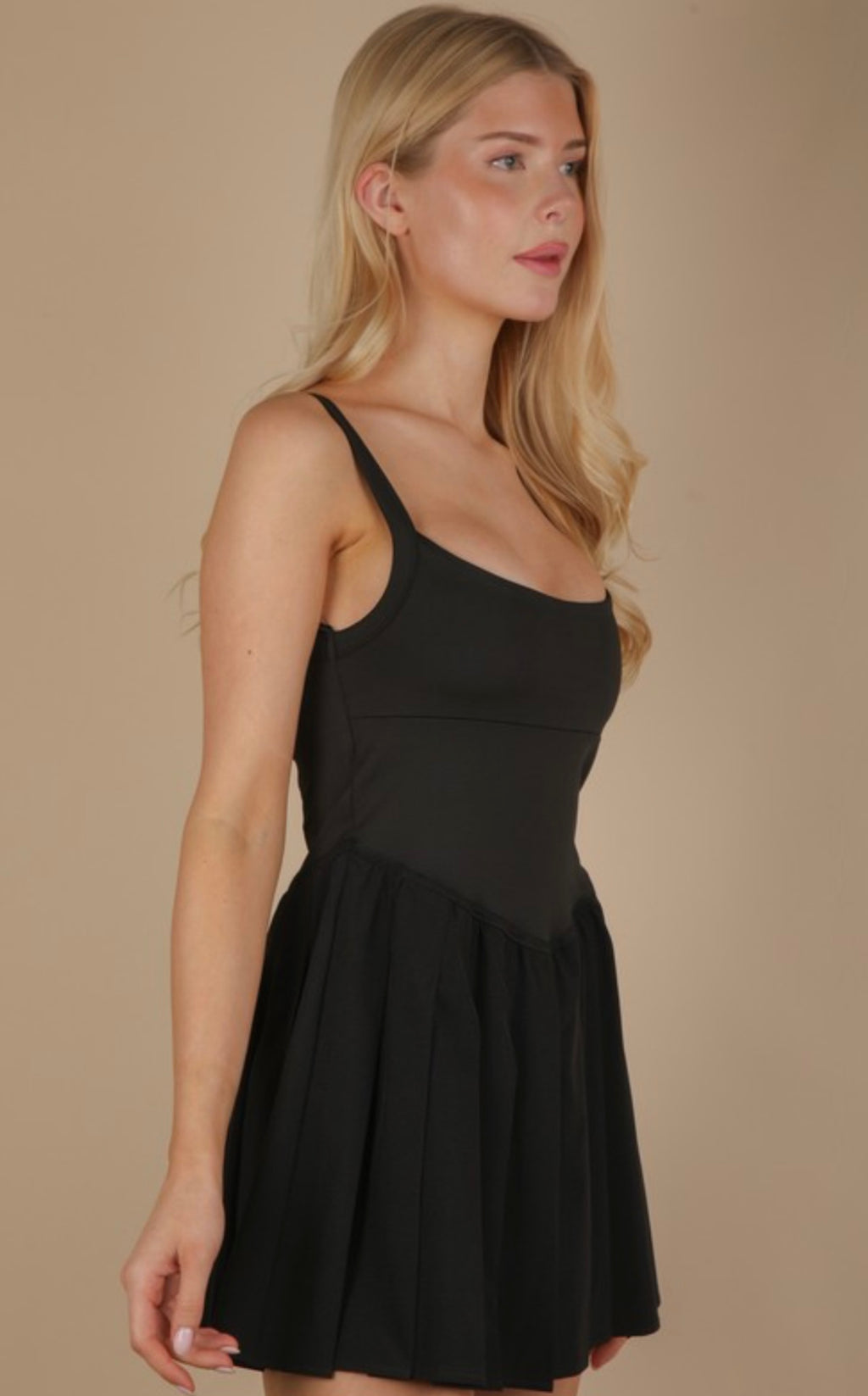 Yours Truly Active Dress Black
