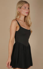 Yours Truly Active Dress Black