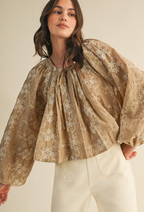 Cinceya Embroidery Blouse
