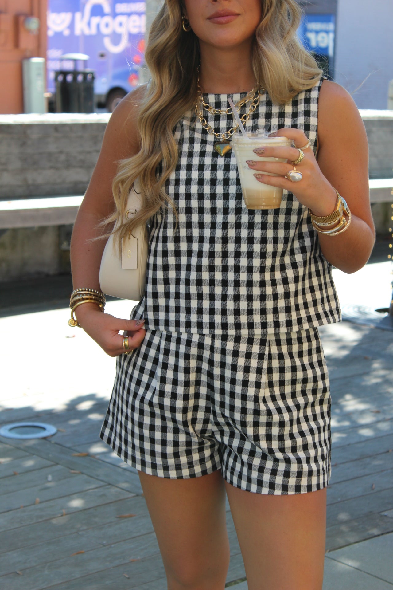 Cinceya Gingham Bottom