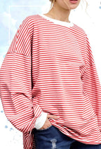 CandyCane Lane Top Red