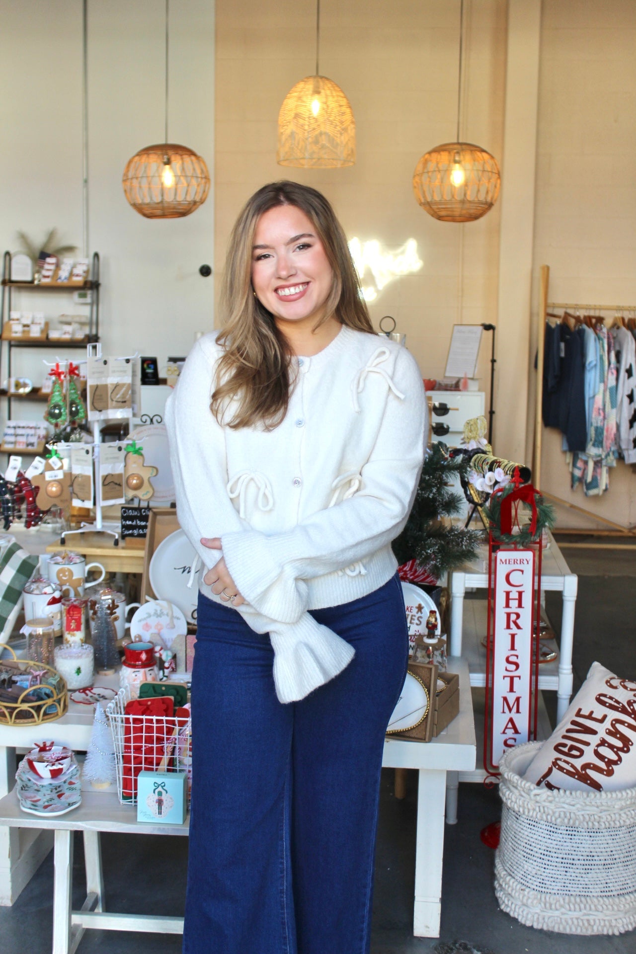 Miss Claus Bow Sweater