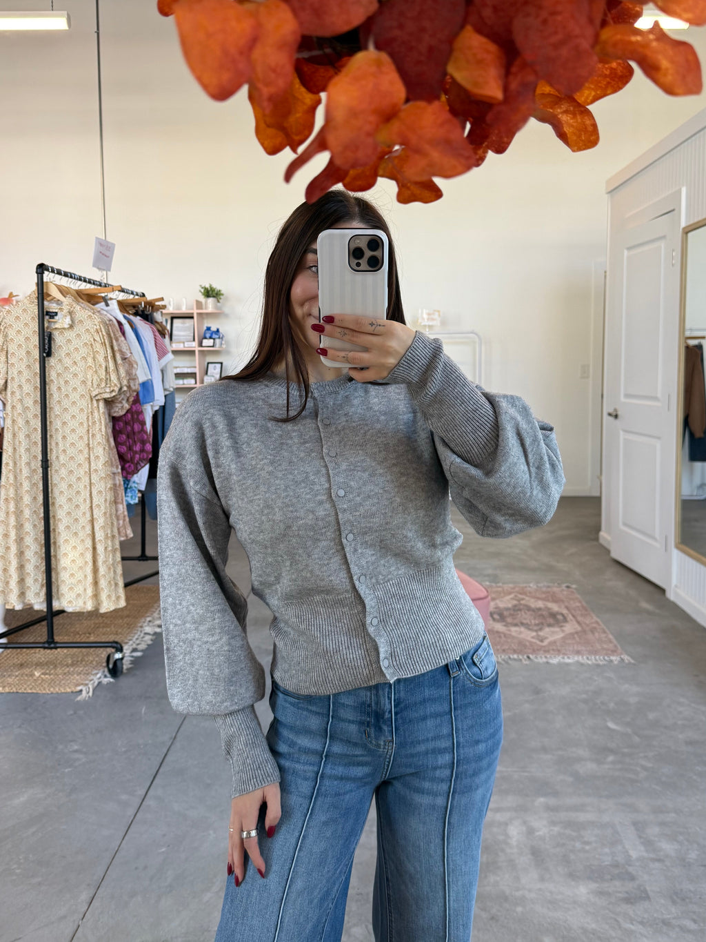 Avery Cardigan - Grey