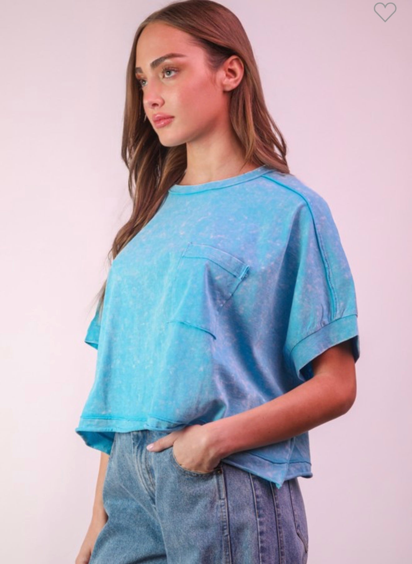 Summer Romance Top Blue