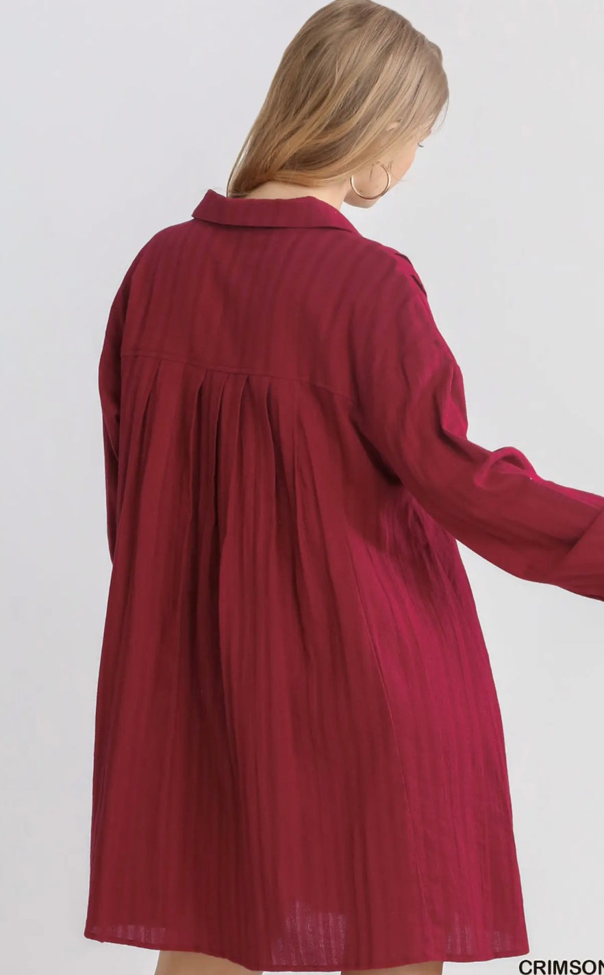 Crimson Moon Mini Dress