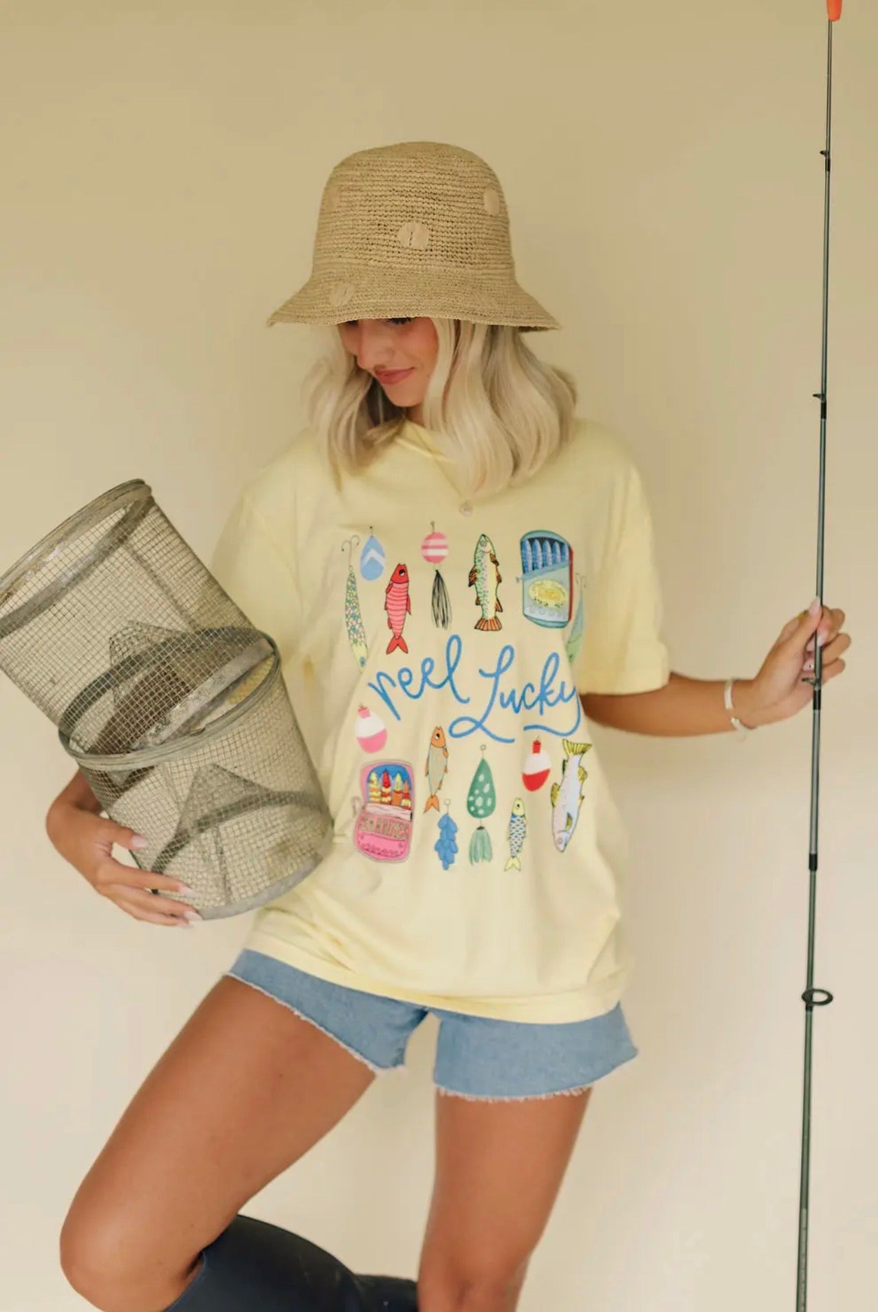 Reel Lucky Tee