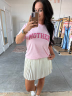 MOTHER t-shirt Pink