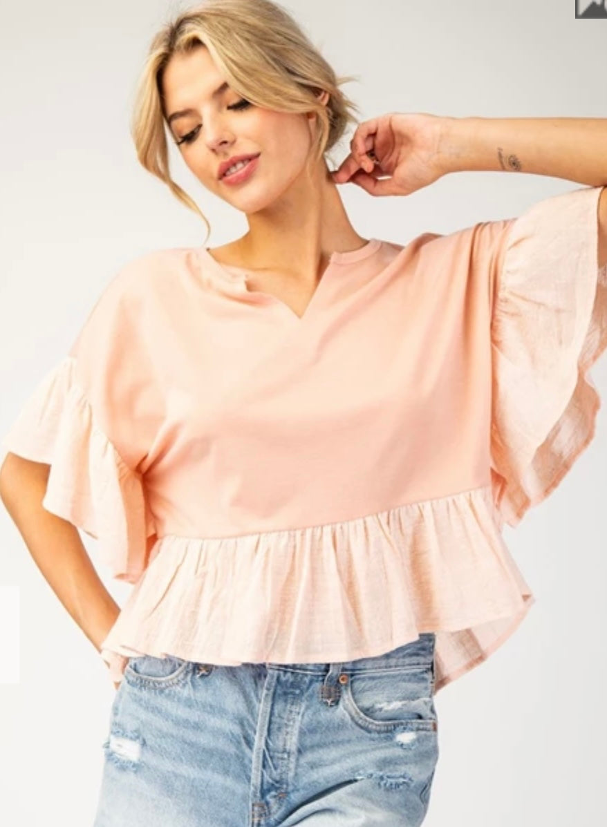 So Peachy Top