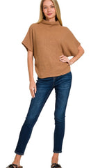 Fall Mornings Mock Neck