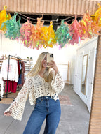 Carrie Crochet Cardigan